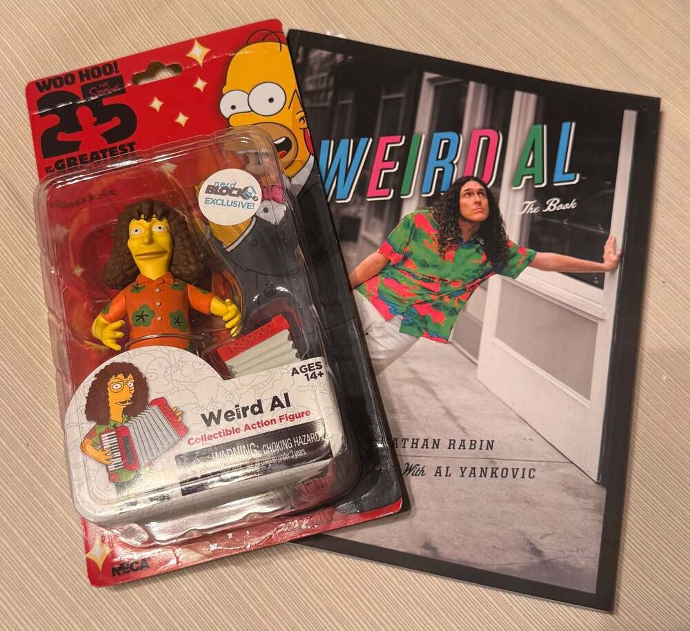 Weird Al Bundle: Simpsons 25th Anniversary + Coffee Table Collector (Free Shippi